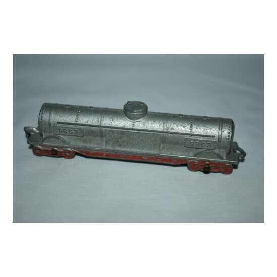 Vintage TootsieToys Metal #9353 Train Tank Car Railroad Made USA {1}