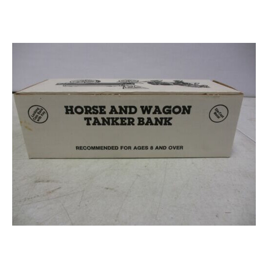Ertl Baltimore Gas and Electric Horse and Wagon Tanker Bank  {1}