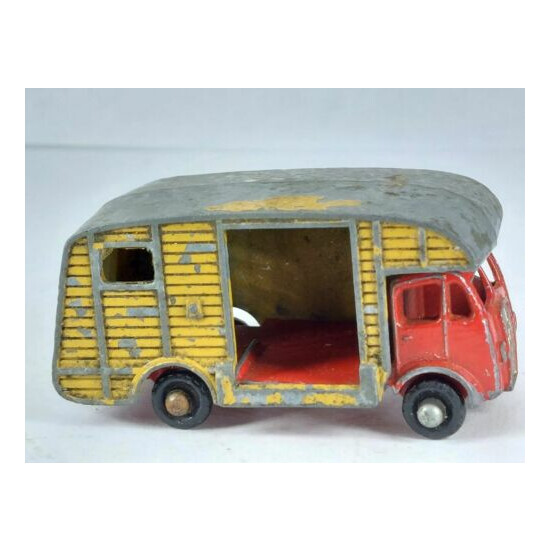 E R F MARSHALL HORSE BOX MK7 ~ Matchbox Lesney 35 A4 ~ Made in England in 1957 {1}