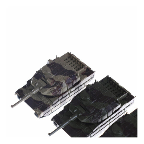 Green Tank Cannon Military Model Miniature 3D Kids Educational Toy GifA P5 {6}