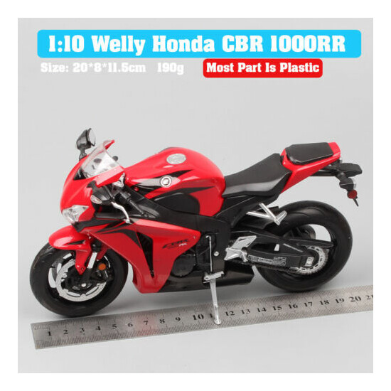 Welly 1/10 scale Honda CBR1000RR CBR Fireblade motorcycle Diecast Toy bike model {3}