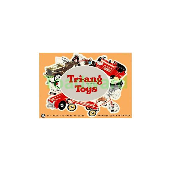 "Tri-ang Toys" Poster Advertising Publicity, New, Shop Display 33x24cm  {1}