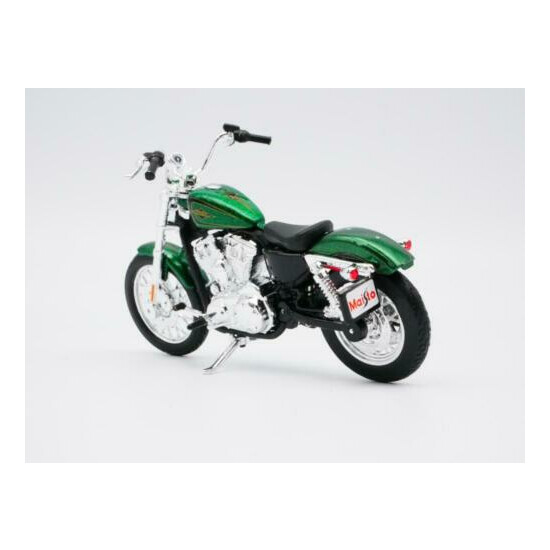2012 XL 1200V SEVENTY TWO GREEN HARLEY DAVIDSON MOTORCYCLE ADULT COLLECTIBLE  {4}