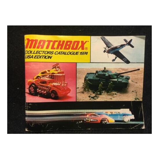 MATCHBOX COLLECTORS CATALOGUE 1974 Lesney Products USA Edition  {1}