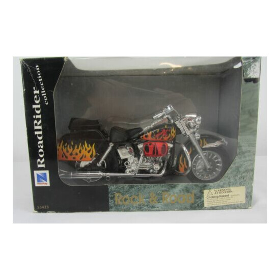  Road Rider Collection New Ray Rock & Road 53423 Devil Flames New NIB {1}