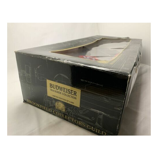 Brookfield Collectors Guild Budweiser Trackside Collection Limited Edition +COA  {7}