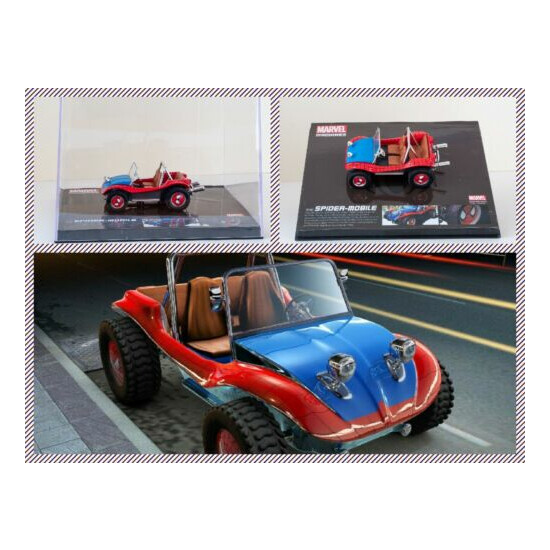 Marvel Machines Spider-Man spider mobile car model new in case great gift {1}