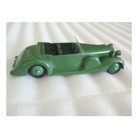 Dinky Toys 38C Lagonda Tourer Green Car (46-55) Original Paint New Tyres/Screen! {4}