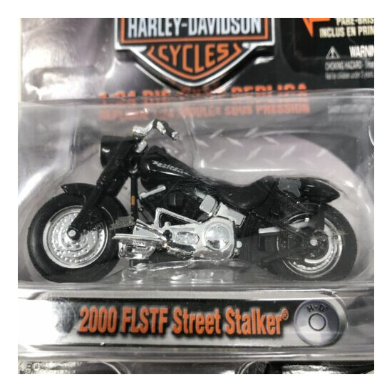 Maisto 2000 FLSTF Street Stalker Harley Davidson 1:24 Die-Cast Replica series 2 {2}