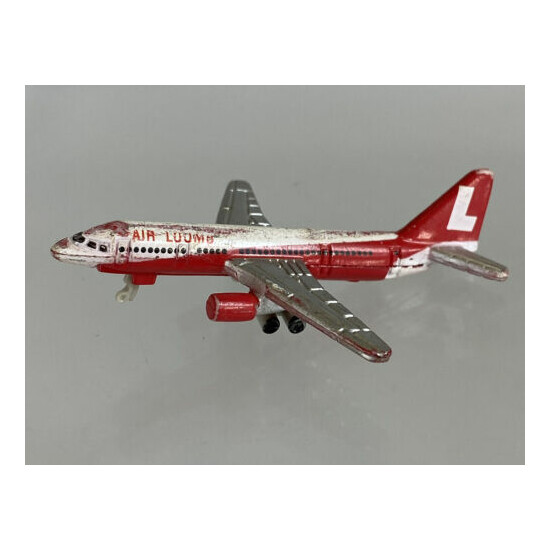 Vintage Micro Machines Air Loomb Red Passenger Air Plane Landing Gear LGTI 1993 {5}