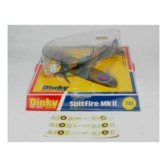Dinky 741 Spitfire MkII, Mint in Good Original Pack {1}