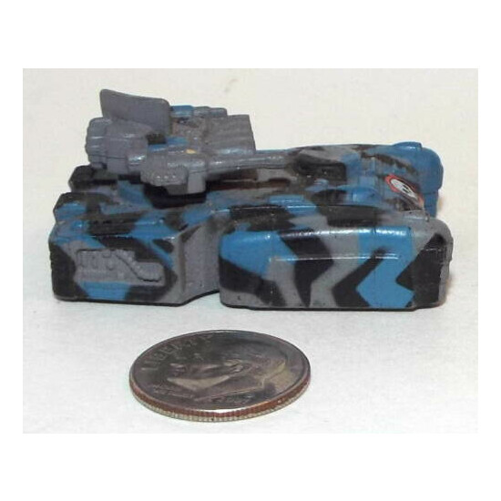 Small Micro Machine Plastic XV-99 Perpetrator FuturisticTank in Dark Camo {1}