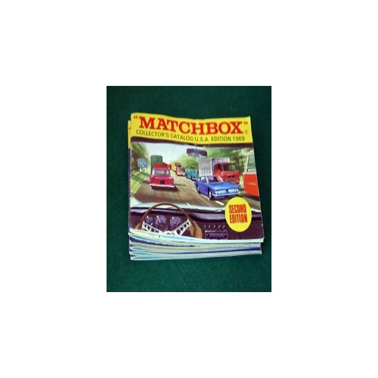 MATCHBOX 1969 COLLECTORS CATALOGUE USA 2ND EDITION FINE RARE VARIANT {1}
