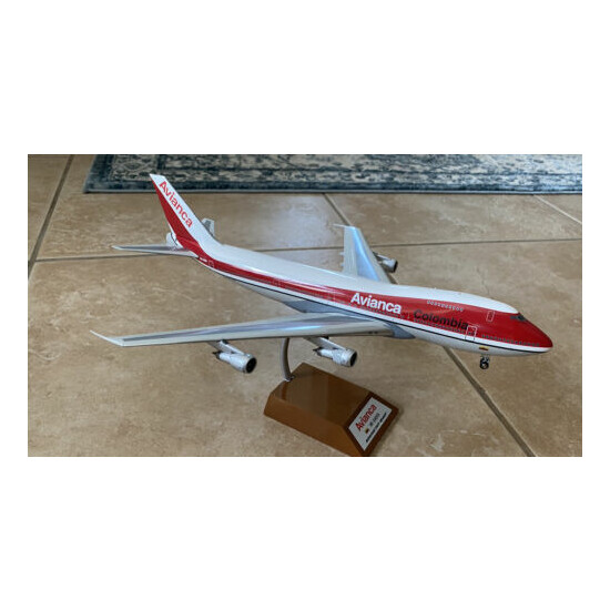Inflight 200 1/200 Avianca Colombia 747-124SF diecast metal limited rare! {1}