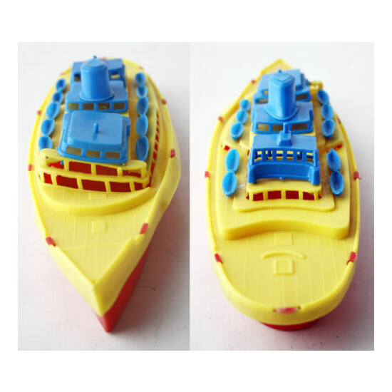 VERY RARE 70'S PLASTIC CRUISE SHIP BOAT #3 MADE IN GREECE GREEK 38cm NEW ! {6}