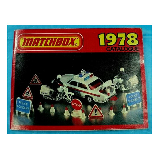 Matchbox 1978 Superfast Collectors Catalog. {1}