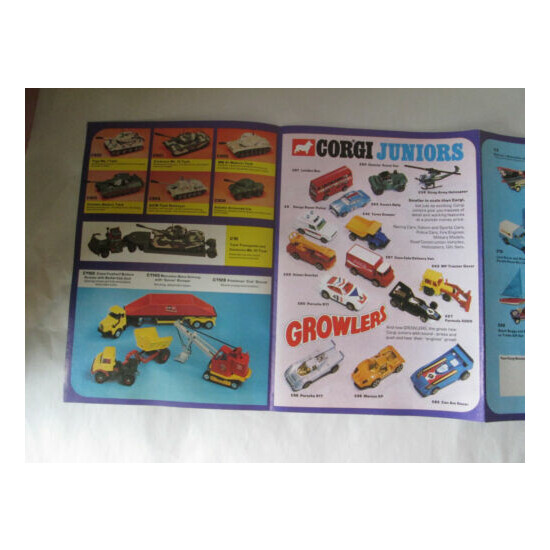 1975 Corgi Mettoy Playcraft 8 Page Catalog Advertisement Brochure / Gt Britain {8}