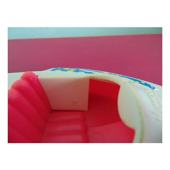 Tonka Hollywoods Plastic Pink and White Toy Boat  {6}