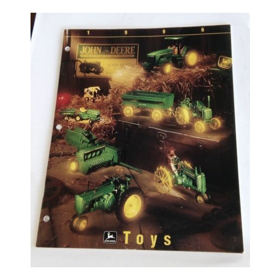 John Deere ERTL Replicas Toy Catalogue Dealer's Brochure 1996. Last one! {1}