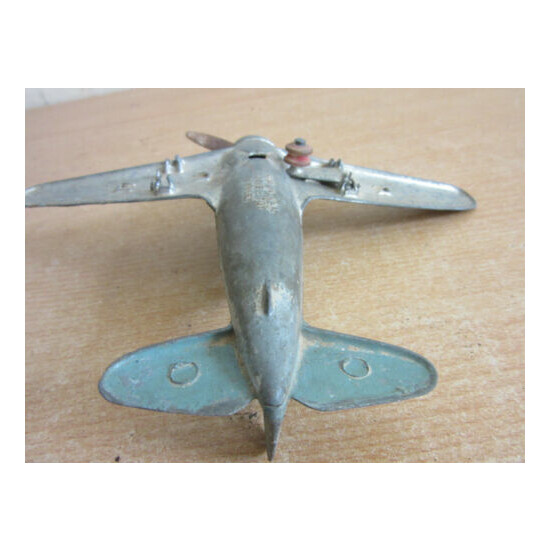 Vintage Kiddie Toy Hubley U.S. Army Plane toy 6" X 8" {11}