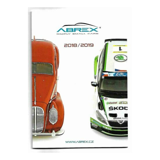 ABREX CATALOG OF DIECAST MODELS 2018-2019 2nd edition {1}