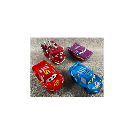 Disney Pixar Cars Mini Adventures McQueen, Dinoco McQueen, Red, & Ramone LOOSE {1}