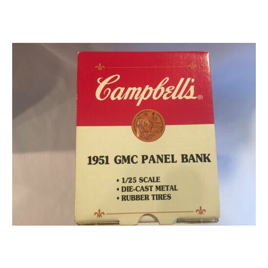 Campbell's 1951 GMC Panel Bank Die Cast Metal Bank {5}