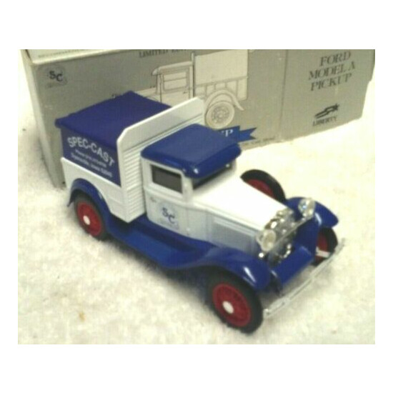 LIBERTY CLASSICS FORD MODEL A DELIVERY TRUCK SPEC CAST COLLECTOR TOY IN BOX {2}