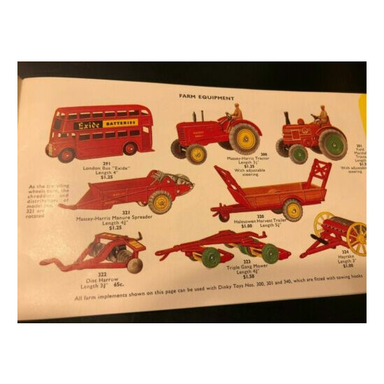 Dinky Toys 1959 Meccano Catalog England - Die Cast Models!!  {6}
