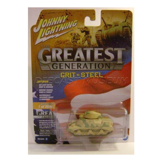 WWII M3 GRANT TANK THE GREATEST GENERATION VERSION A JOHNNY LIGHTNING {1}