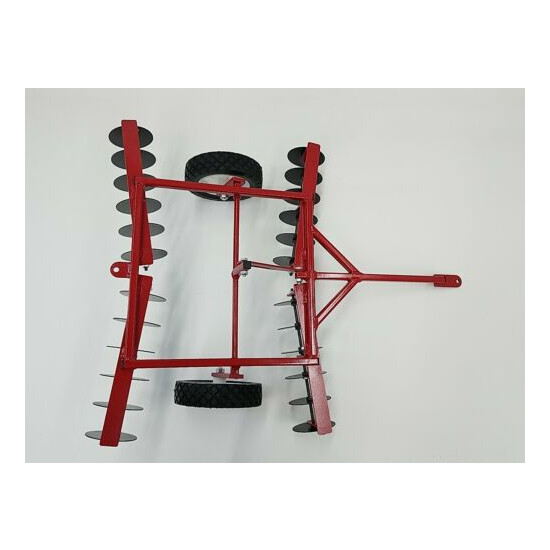Pedal Tractor Disc attachment made form steel red {5}