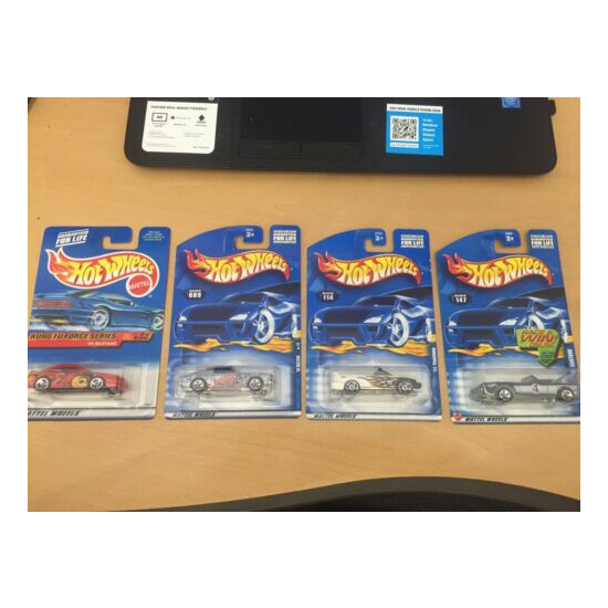 Lot of 4 Hot Wheels FORD MUSTANG Cars Brand New in Box Sealed H135 {1}