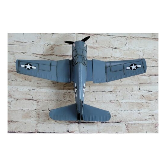Old Modern Handcrafted 1943 AJ003 Grey Mustang P51 1:40 Scale Airplane Model {5}