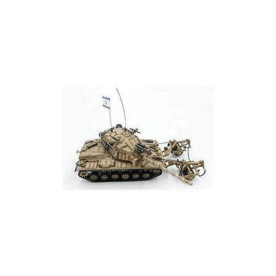 PMA Prebuilt 1/72 IDF M60A1 (Magach B) Blazer with KMT-4 Mine Roller P0337 {1}