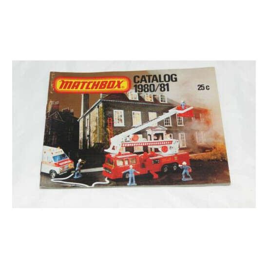 1980/81 Matchbox Catalog Free Shipping {1}