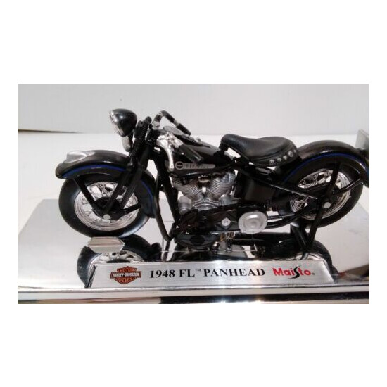  Harley-Davidson 1948 FL Panhead DieCast Collectible MAISTO / With STAND {7}
