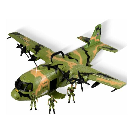 C130 Bomber Military Combat Fighter Airforce Airplane Toy with Lights  {1}