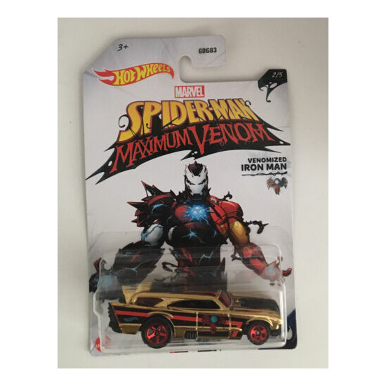 Hot Wheels Spiderman Maximum Venom #2/5 Jack Hammer {1}