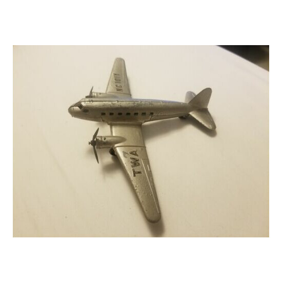 Vintage Tootsietoy No.717 DC-2 TWA Toy (1937) {2}