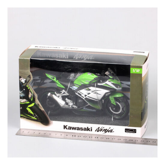1/12 scale Kawasaki Ninja 300 250r Motorcycle diecast motorbike racing model toy {4}