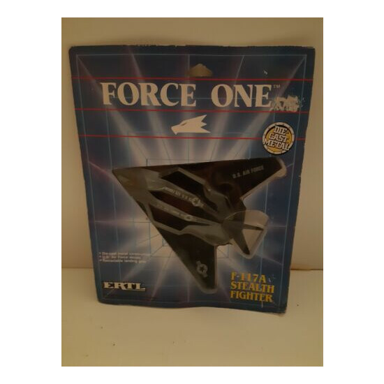 Diecast ERTL Force one F-117A stealth fighter {1}