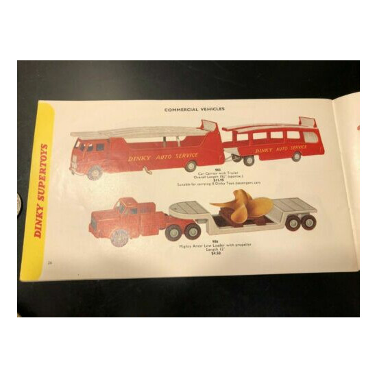 Dinky Toys 1959 Meccano Catalog England - Die Cast Models!!  {8}