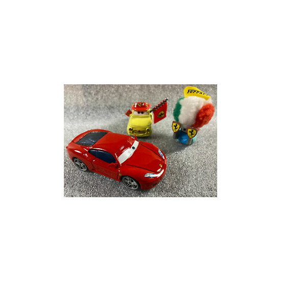 Disney Pixar Cars Ferarri & Ferrari Fans Luigi & Guido- LOOSE {1}