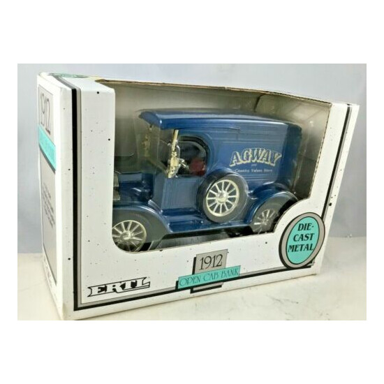 1912 Open Cab Ford Locking Coin Bank Agway Vintage 1992 New  {4}