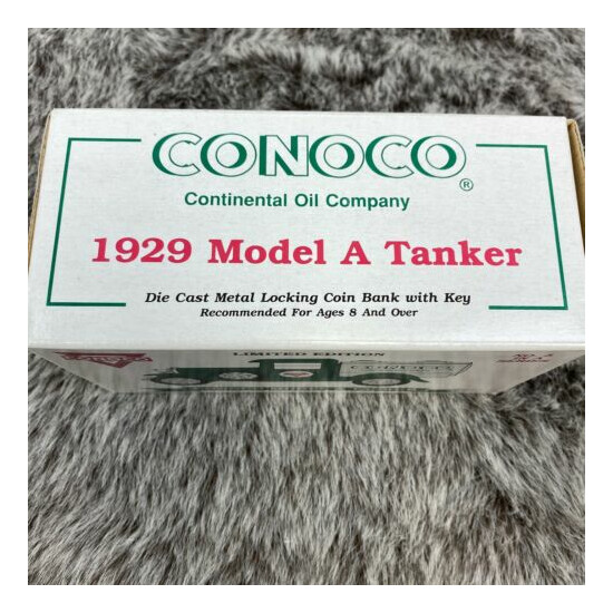 Conoco Continental Oil Company 1929 Ford Model A Tanker Bank Vintage 1995 NOS {2}