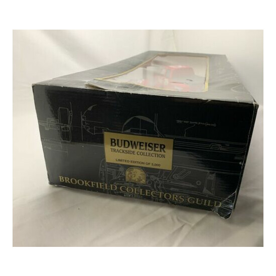 Brookfield Collectors Guild Budweiser Trackside Collection Limited Edition +COA  {8}