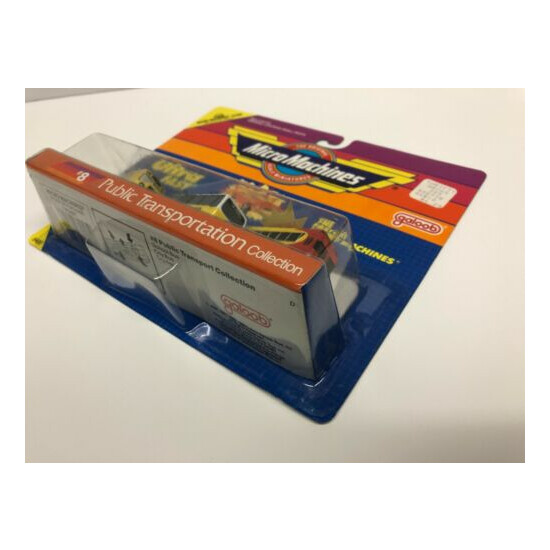1989 Micro Machines ULTRA FAST Public Transportation Collection #8 * Rarely Seen {5}