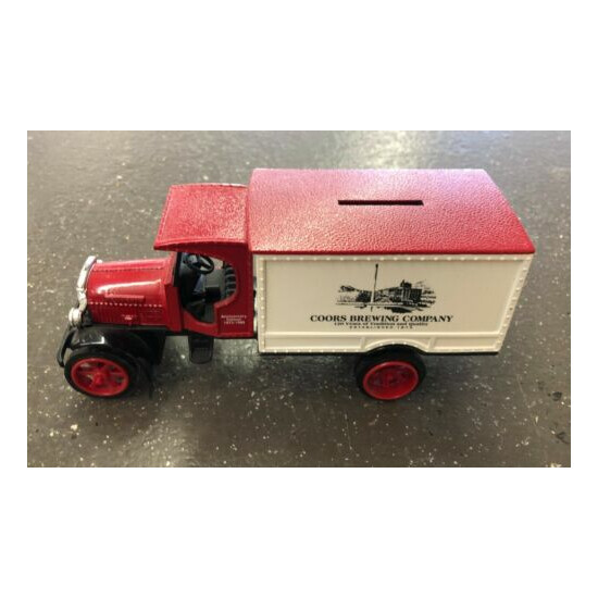 Ertl Coors Brewing Co. 1925 Delivery Truck Bank Diecast #B201 {2}