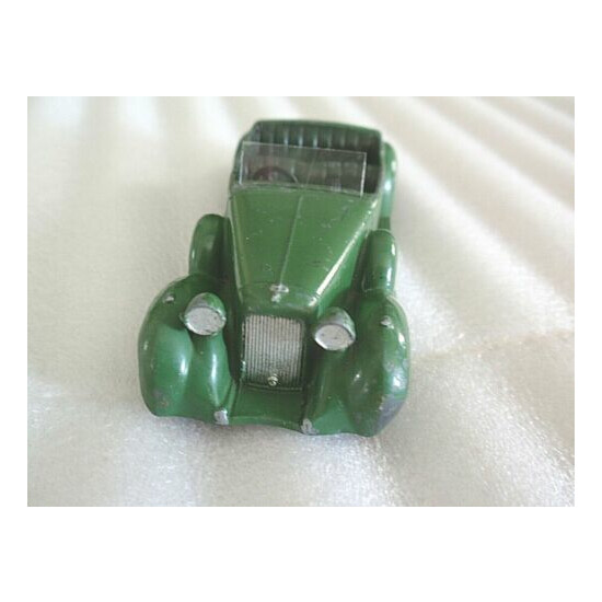 Dinky Toys 38C Lagonda Tourer Green Car (46-55) Original Paint New Tyres/Screen! {1}