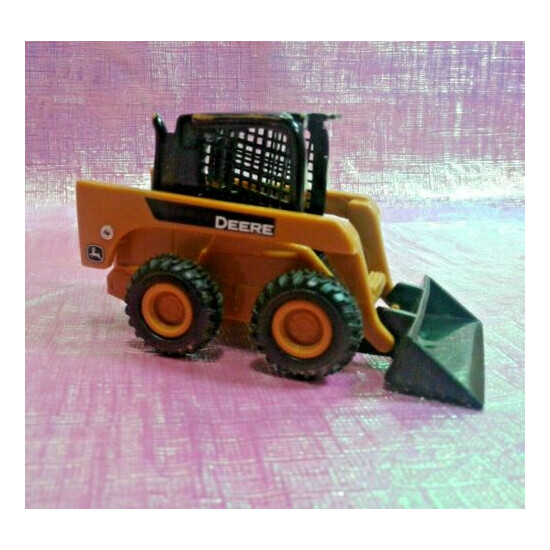 John Deere Skid-Steer Action 3.5" Toy Tractor Cast Resin H0516YL01 {1}